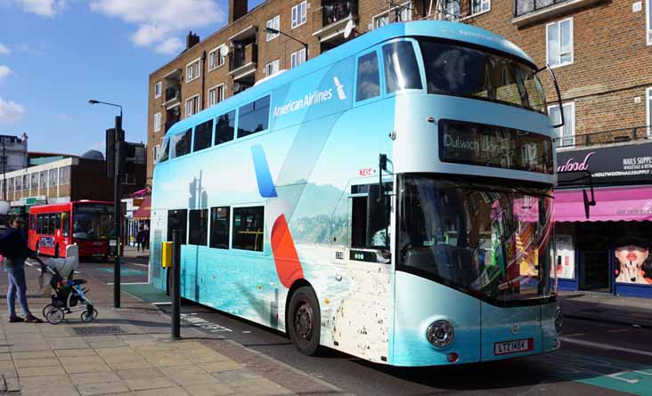 Go-Ahead London New Routemaster LT454 American Airlines